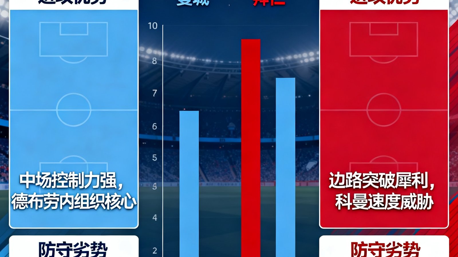 欧冠半决赛前瞻：曼城对阵拜仁，战术板分析两队攻防优劣